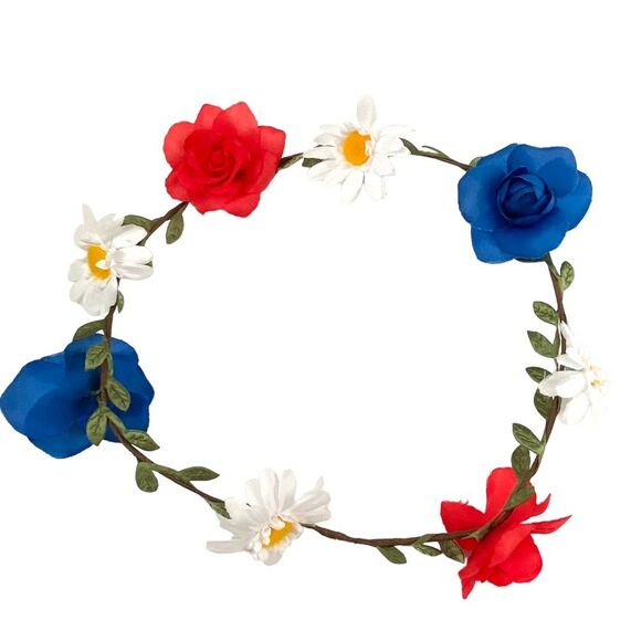 Floral Head Hair Crowns - Picture 4 of 5